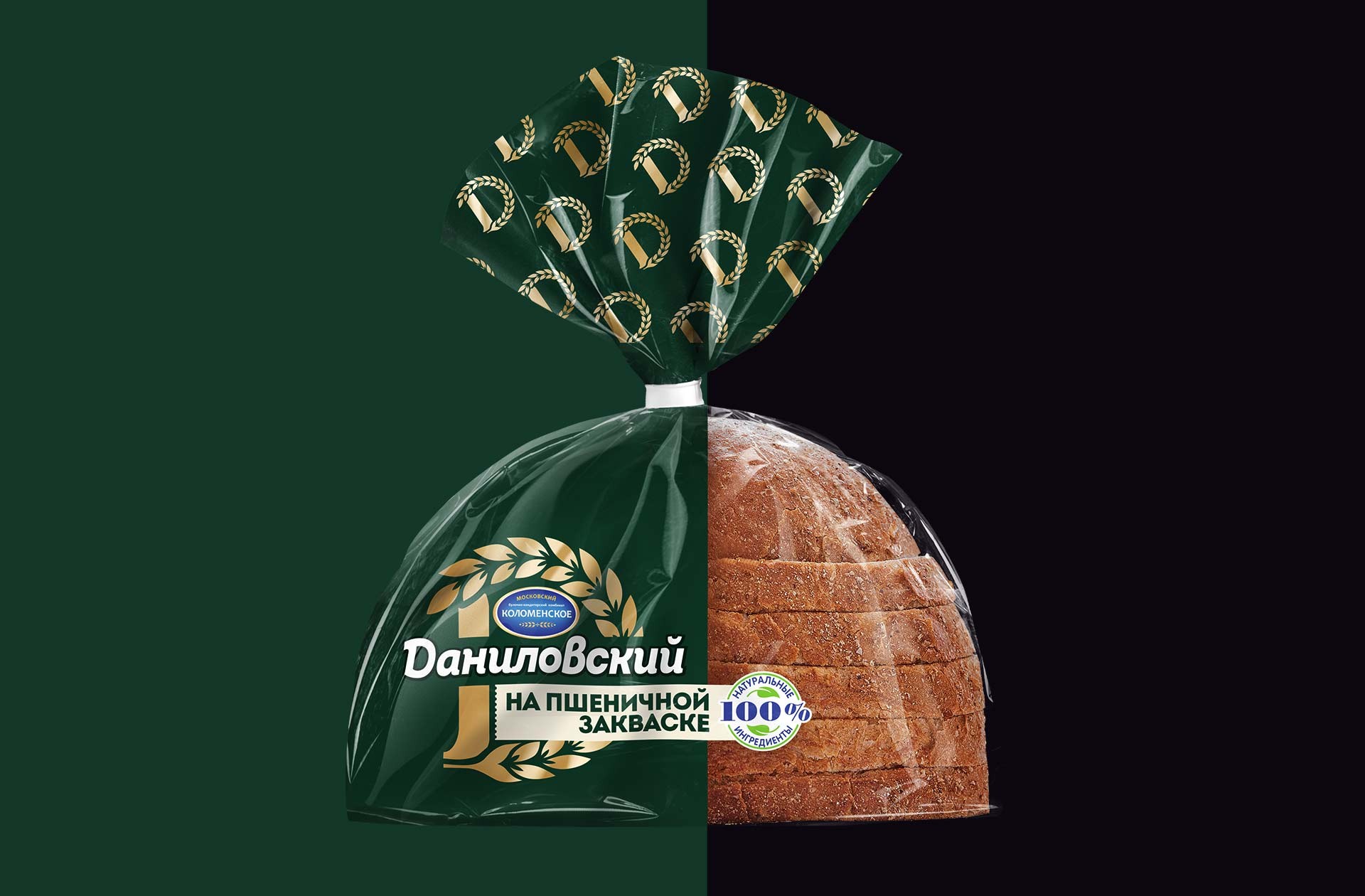 Даниловский хлеб зерновой 300 Коломенский